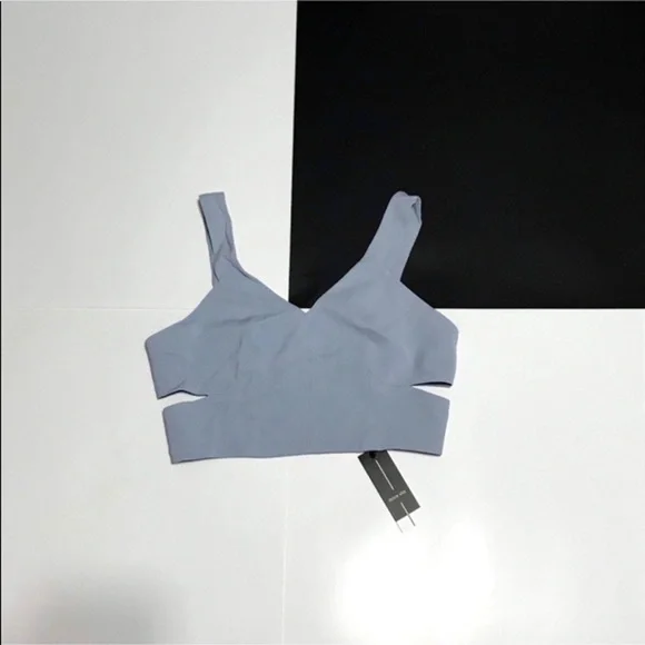 Dolce Vita Lily Cropped Bustier Top Blue Blouse S - Picture 1 of 4